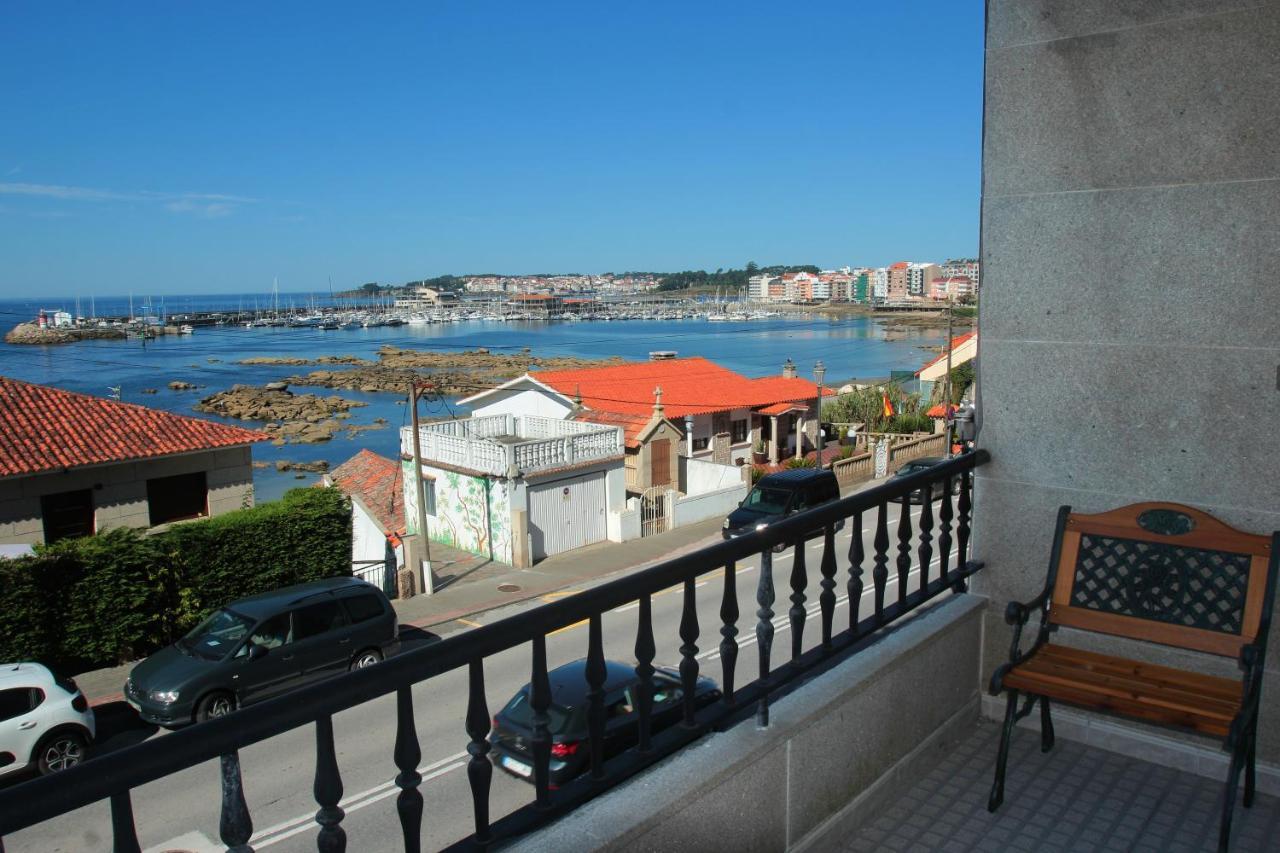 サンシェンショDesconectaengalicia Mantela, Vistas Puerto Deportivo, 20M Playaアパートメント エクステリア 写真