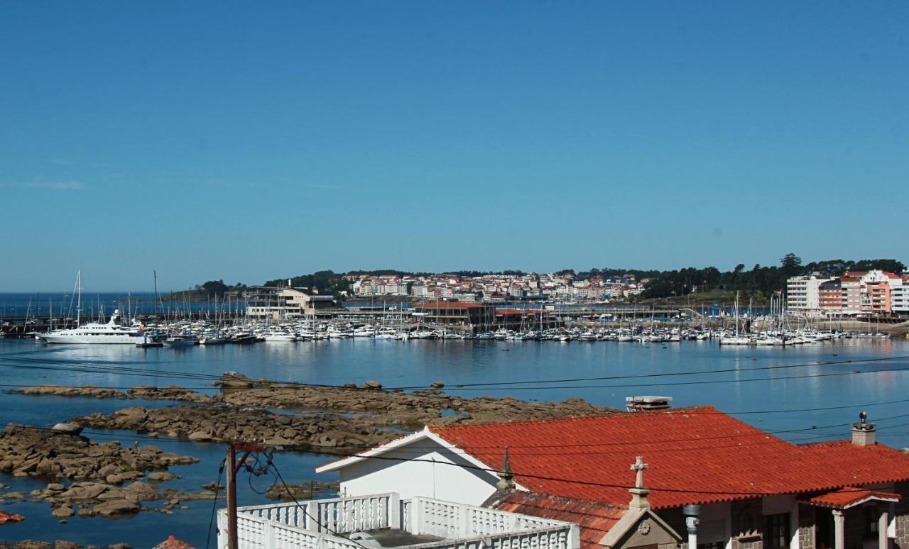 サンシェンショDesconectaengalicia Mantela, Vistas Puerto Deportivo, 20M Playaアパートメント エクステリア 写真