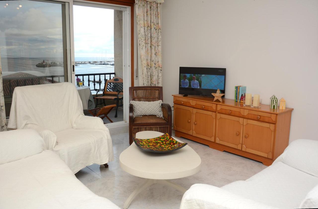 サンシェンショDesconectaengalicia Mantela, Vistas Puerto Deportivo, 20M Playaアパートメント エクステリア 写真