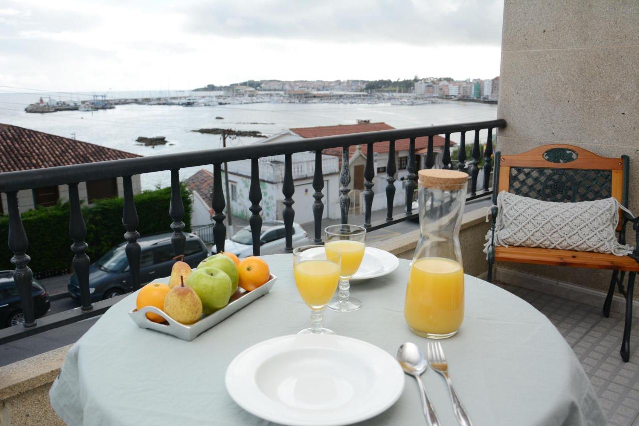 サンシェンショDesconectaengalicia Mantela, Vistas Puerto Deportivo, 20M Playaアパートメント エクステリア 写真
